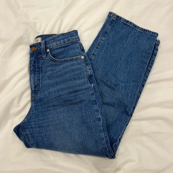 Madewell Denim - Madewell - THE PERFECT VINTAGE WIDE-LEG CROP JEAN